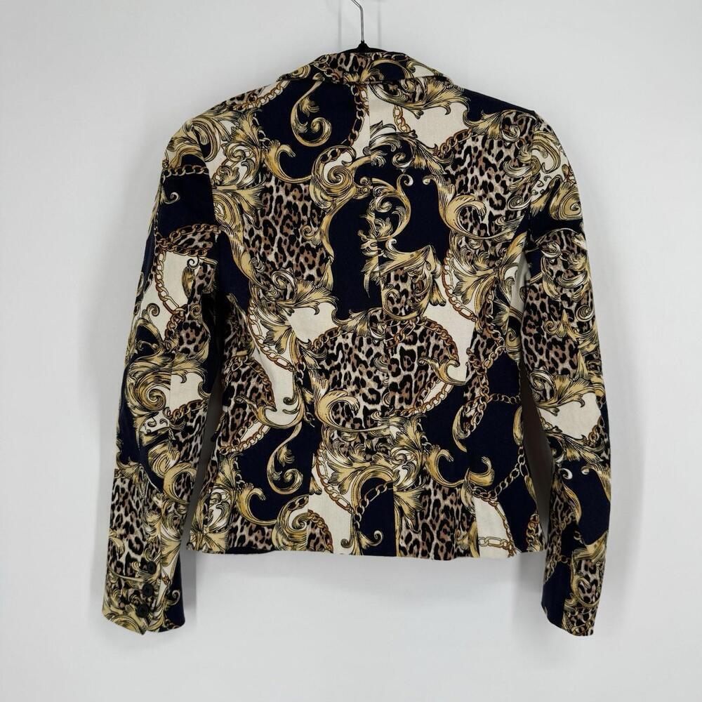 Boston Proper blazer 2 chains old money workwear career office business work - Picture 4 of 4